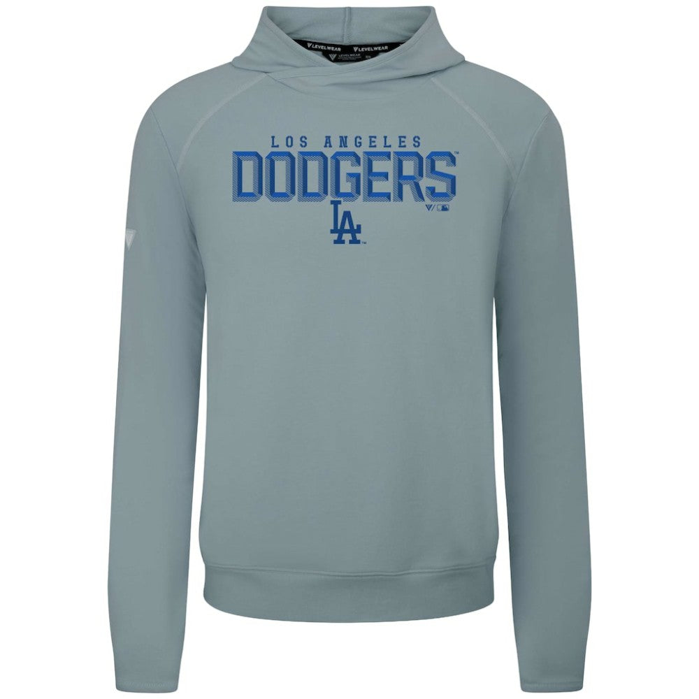 Los Angeles Dodgers Levelwear Mandate Carve Tri-Blend Hoodie - MLB Hoodies