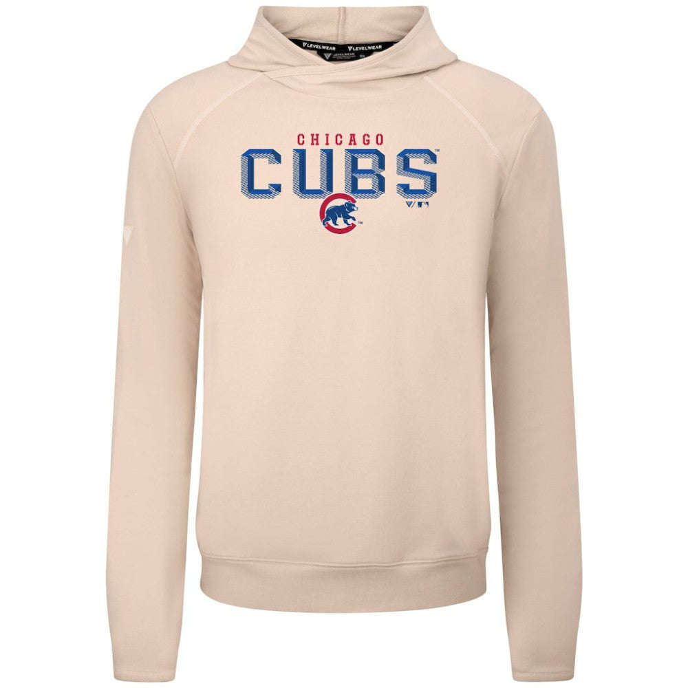 Chicago Cubs Levelwear Mandate Carve Tri-Blend Hoodie - MLB Hoodies