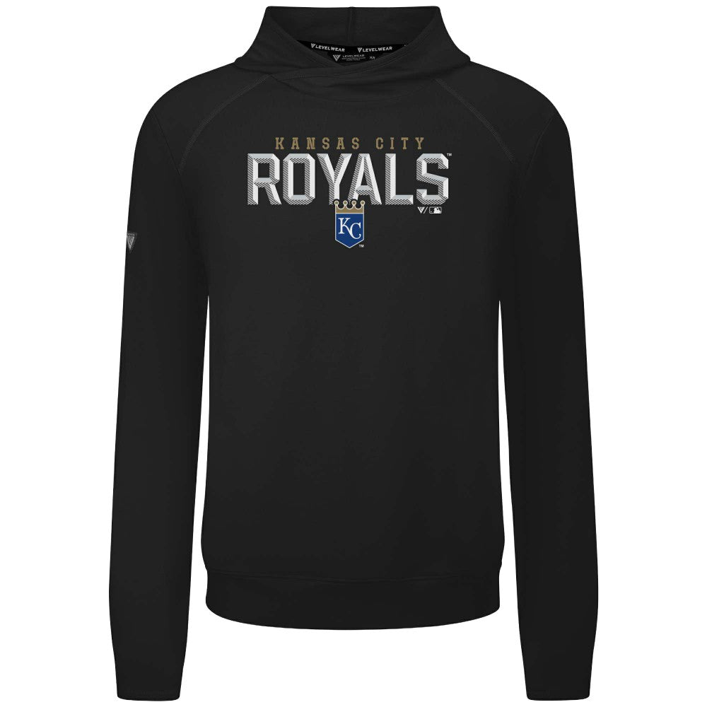 Kansas City Royals Levelwear Mandate Carve Tri-Blend Hoodie - MLB Hoodies