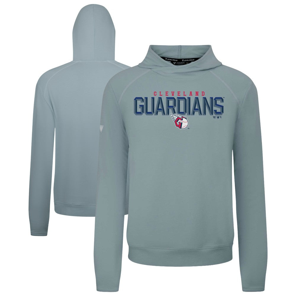 Cleveland Guardians Levelwear Mandate Carve Tri-Blend Hoodie - MLB Hoodies