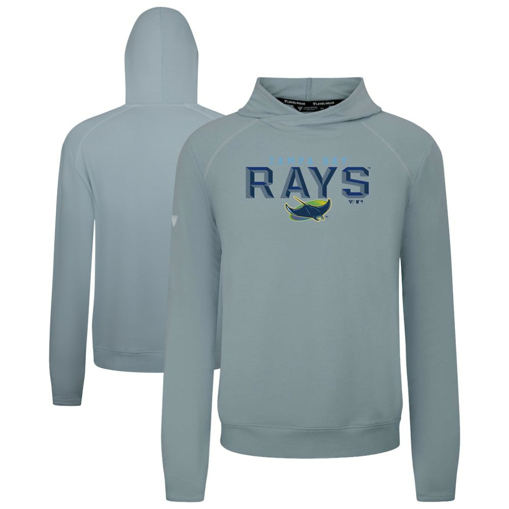 Tampa Bay Rays Levelwear Mandate Carve Tri-Blend Hoodie - MLB Hoodies