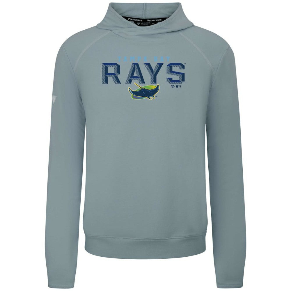 Tampa Bay Rays Levelwear Mandate Carve Tri-Blend Hoodie - MLB Hoodies
