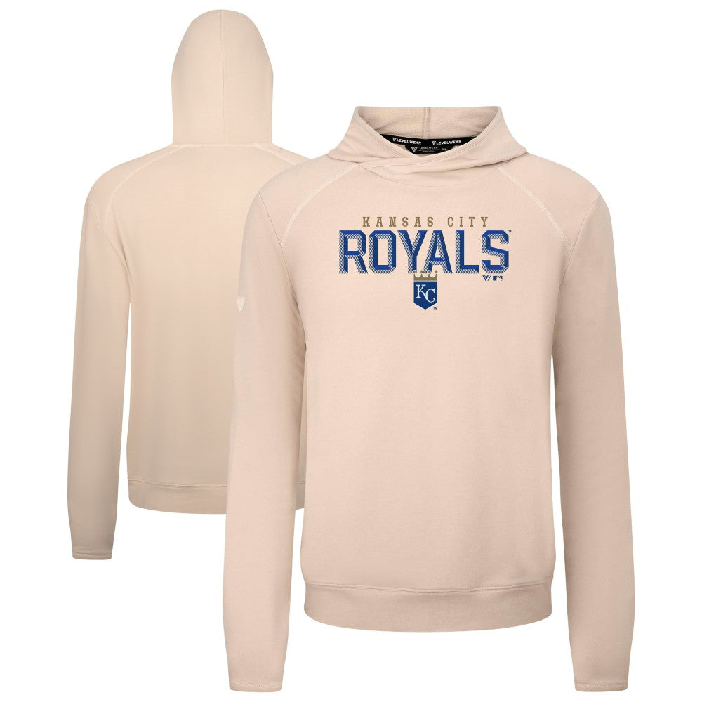 Kansas City Royals Levelwear Mandate Carve Tri-Blend Hoodie - MLB Hoodies