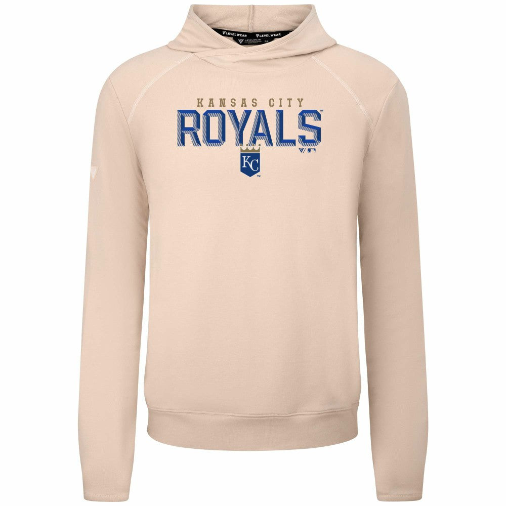 Kansas City Royals Levelwear Mandate Carve Tri-Blend Hoodie - MLB Hoodies