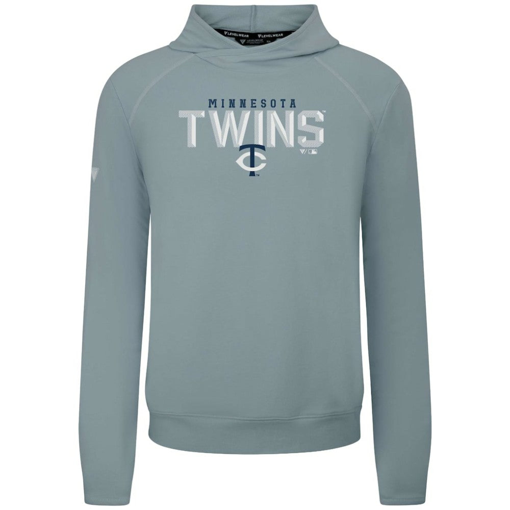 Minnesota Twins Levelwear Mandate Carve Tri-Blend Hoodie - MLB Hoodies