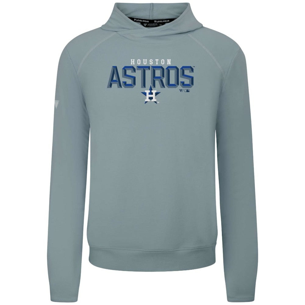 Houston Astros Levelwear Mandate Carve Tri-Blend Hoodie - MLB Hoodies