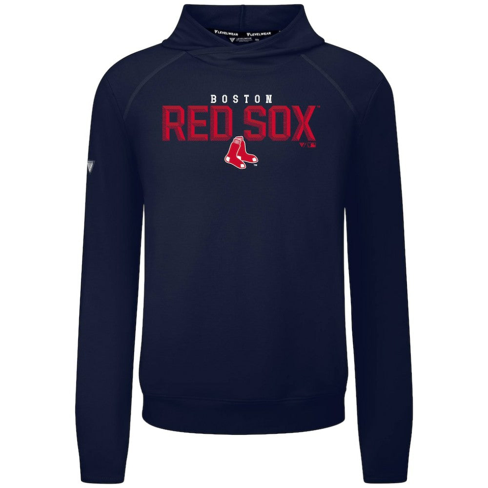 Boston Red Sox Levelwear Mandate Carve Tri-Blend Hoodie - MLB Hoodies