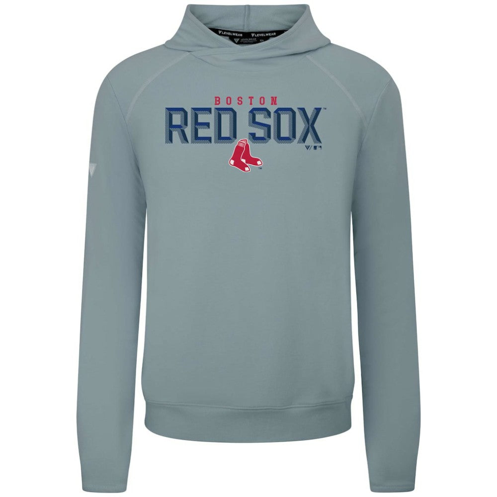 Boston Red Sox Levelwear Mandate Carve Tri-Blend Hoodie - MLB Hoodies
