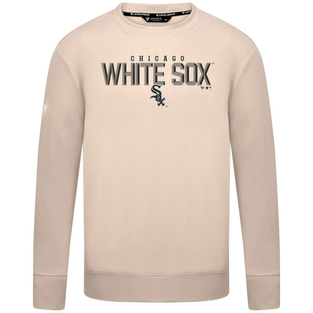 Chicago White Sox Levelwear Mandate Carve Tri-Blend Sweatshirt - MLB Sweatshirts