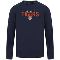 Detroit Tigers Levelwear Mandate Carve Tri-Blend Sweatshirt - MLB Sweatshirts