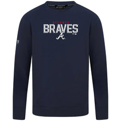 Atlanta Braves Levelwear Mandate Carve Tri-Blend Sweatshirt - MLB Sweatshirts