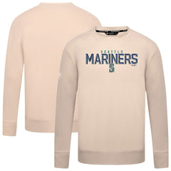 Seattle Mariners Levelwear Mandate Carve Tri-Blend Sweatshirt - MLB Sweatshirts