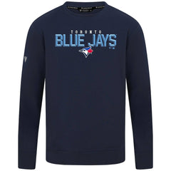 Toronto Blue Jays Levelwear Mandate Carve Tri-Blend Sweatshirt - MLB Sweatshirts