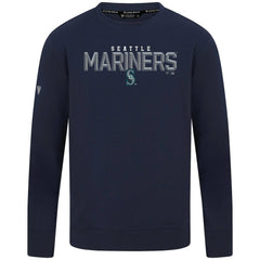 Seattle Mariners Levelwear Mandate Carve Tri-Blend Sweatshirt - MLB Sweatshirts