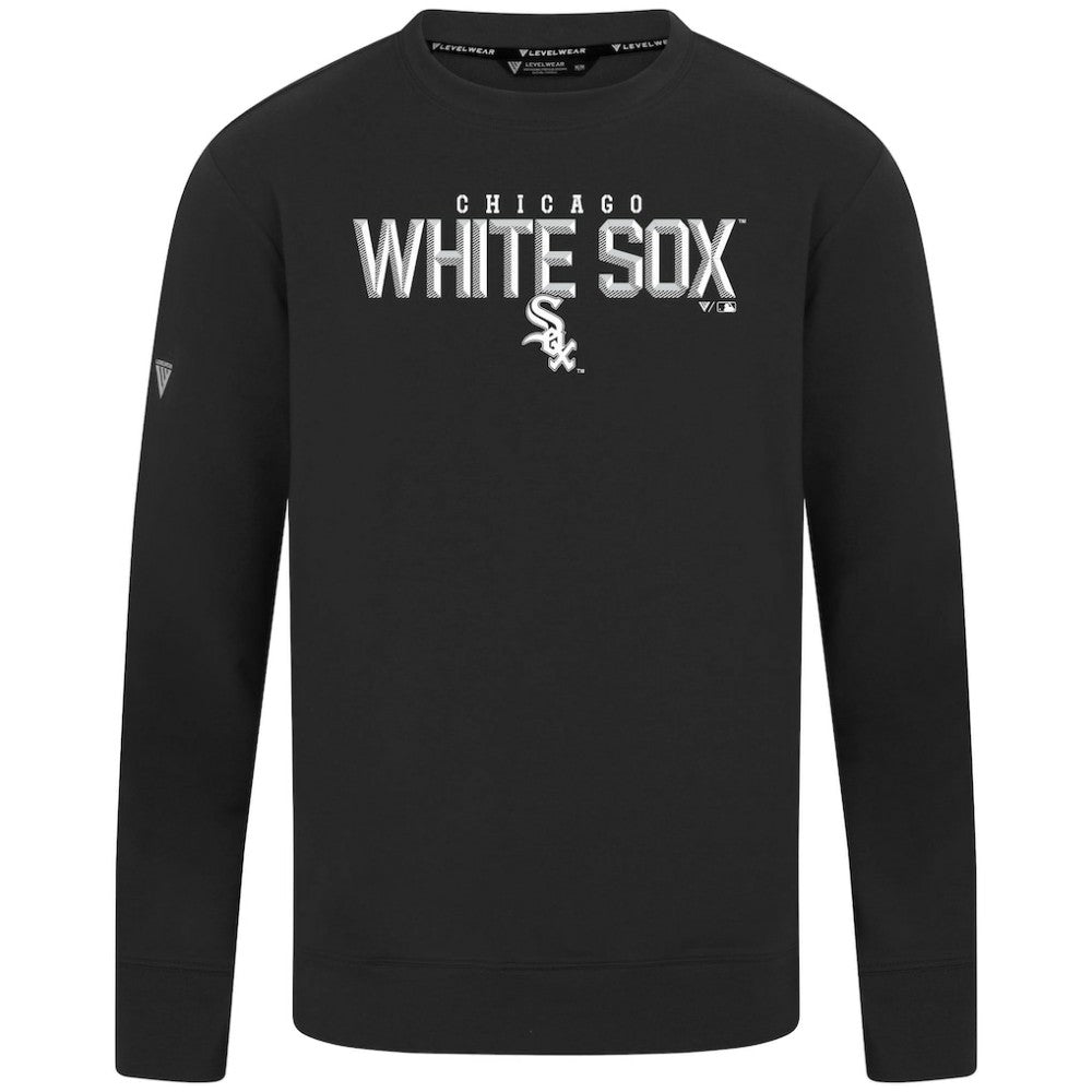 Chicago White Sox Levelwear Mandate Carve Tri-Blend Sweatshirt - MLB Sweatshirts