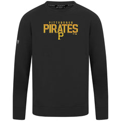 Pittsburgh Pirates Levelwear Mandate Carve Tri-Blend Sweatshirt - MLB Sweatshirts
