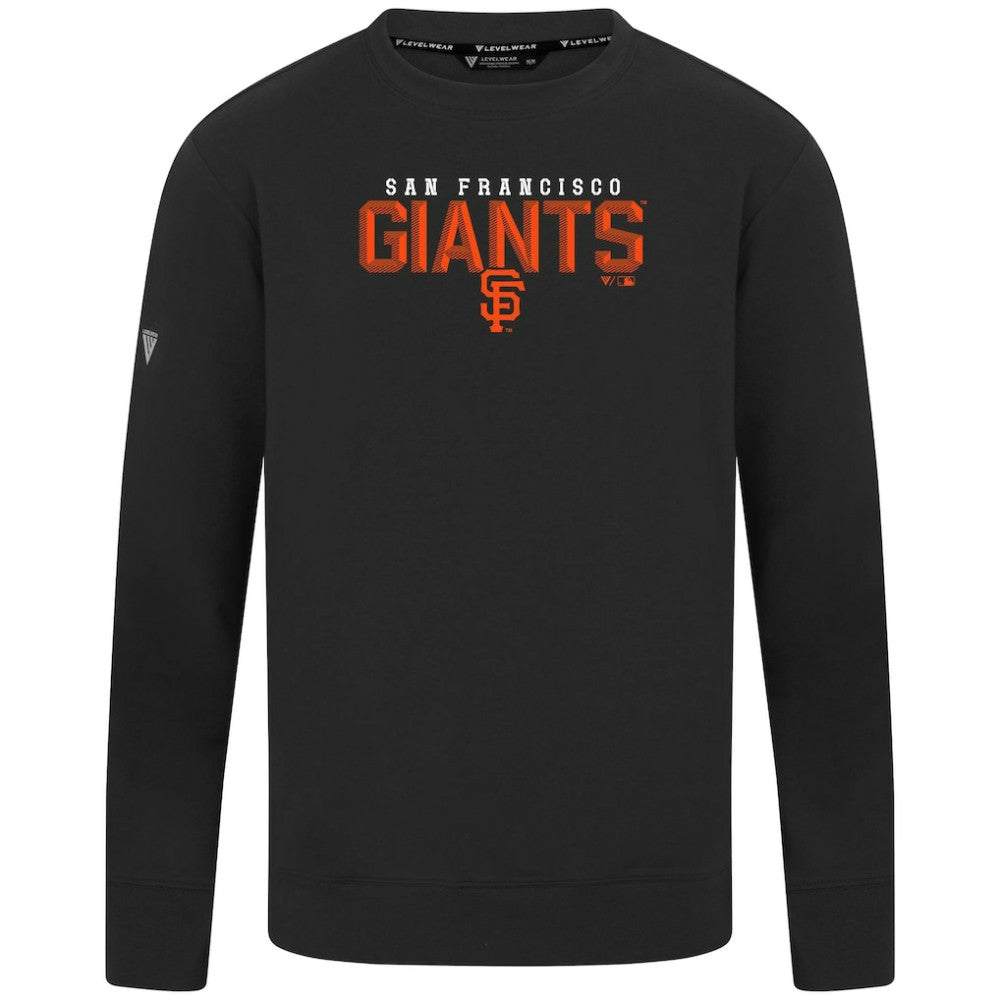 San Francisco Giants Levelwear Mandate Carve Tri-Blend Sweatshirt - MLB Sweatshirts