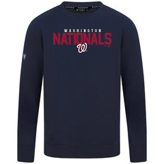 Washington Nationals Levelwear Mandate Carve Tri-Blend Sweatshirt - MLB Sweatshirts