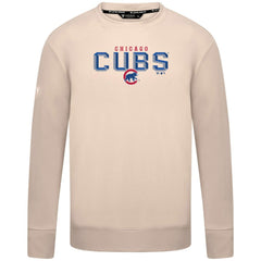 Chicago Cubs Levelwear Mandate Carve Tri-Blend Sweatshirt - MLB Sweatshirts