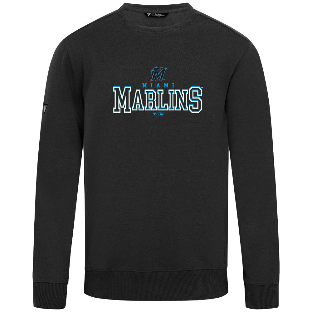 Miami Marlins Levelwear Zane Journey Sweatshirt - MLB Sweatshirts