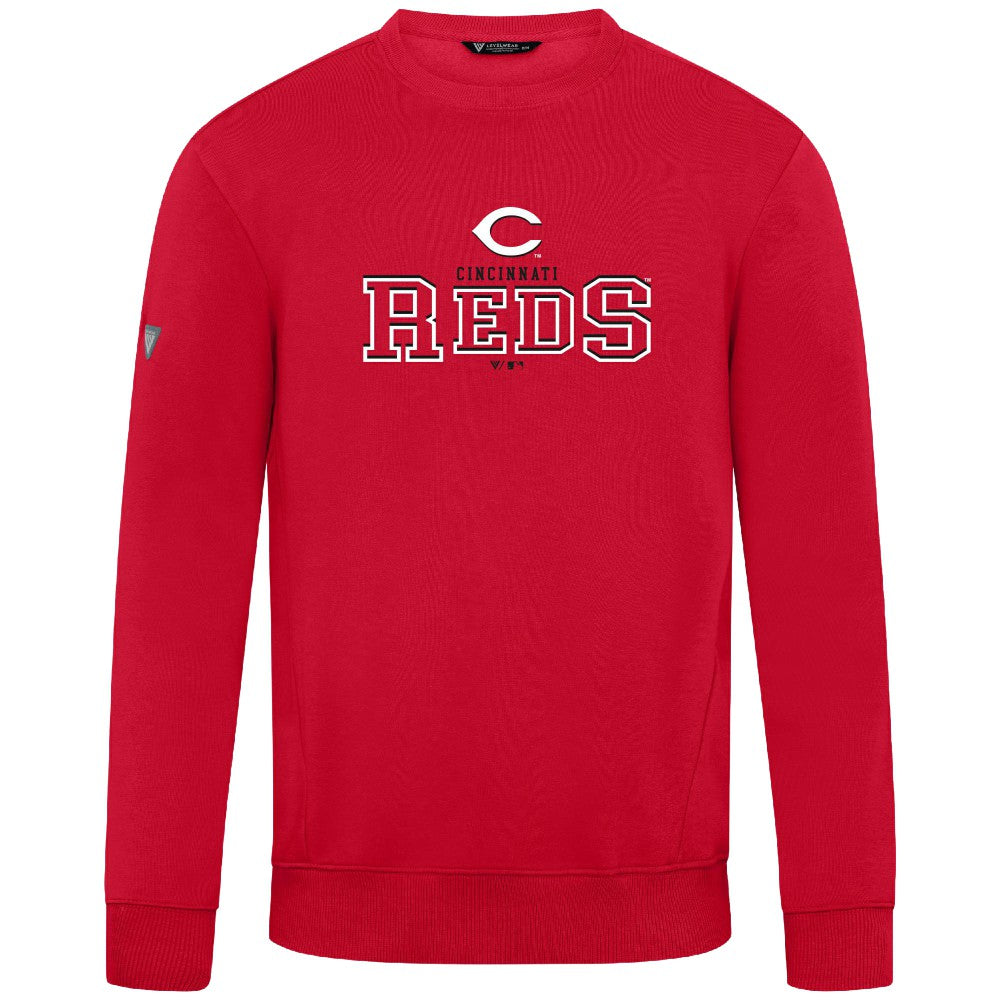 Cincinnati Reds Levelwear Zane Journey Sweatshirt - MLB Sweatshirts