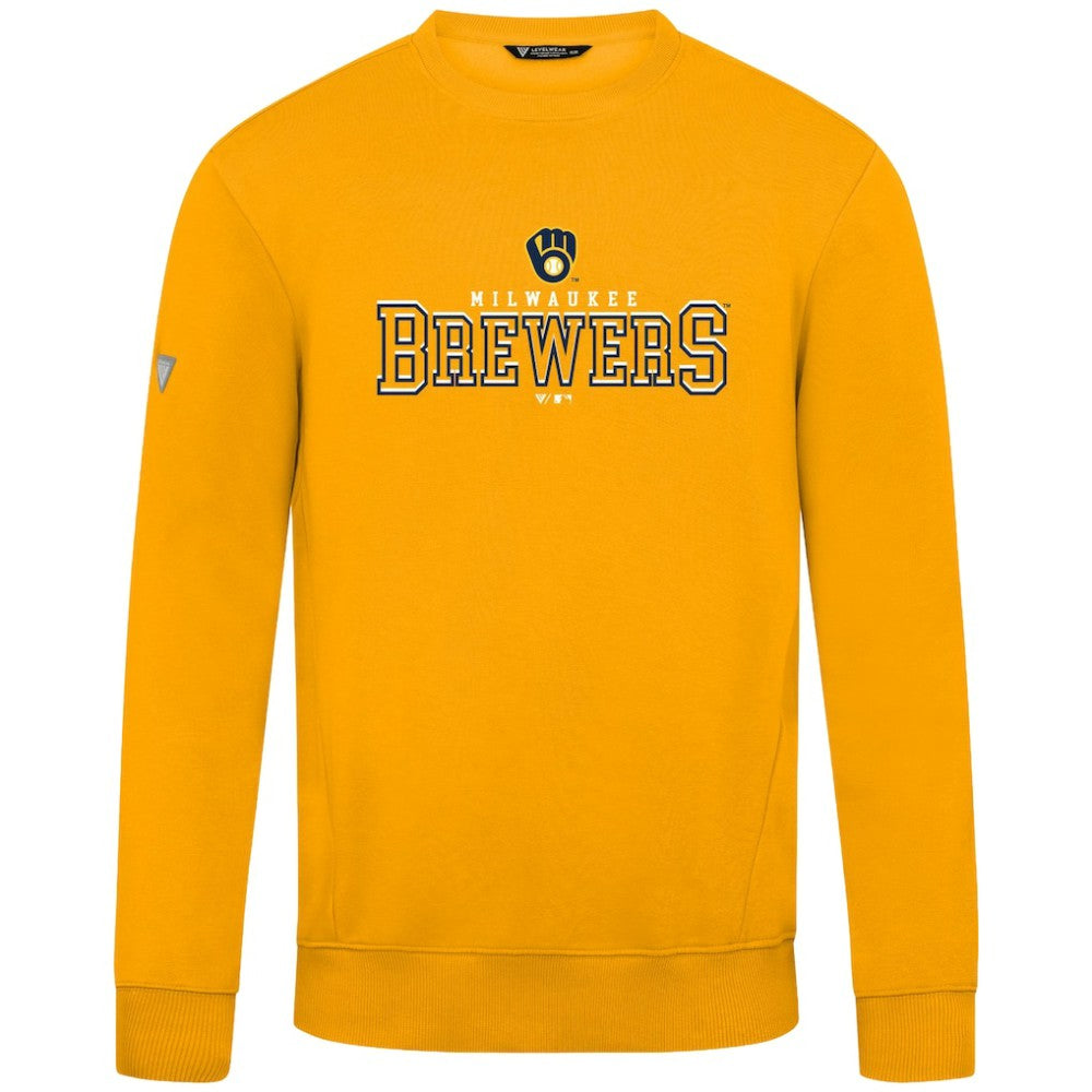 Milwaukee Brewers Levelwear Zane Journey Sweatshirt - MLB Sweatshirts