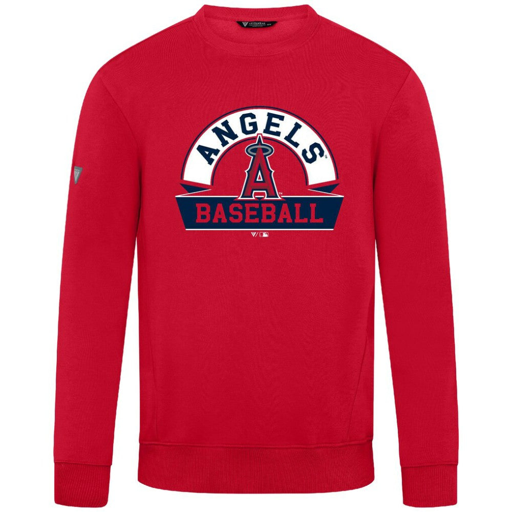Los Angeles Angels Levelwear Zane Banner Arch Sweatshirt - MLB Sweatshirts