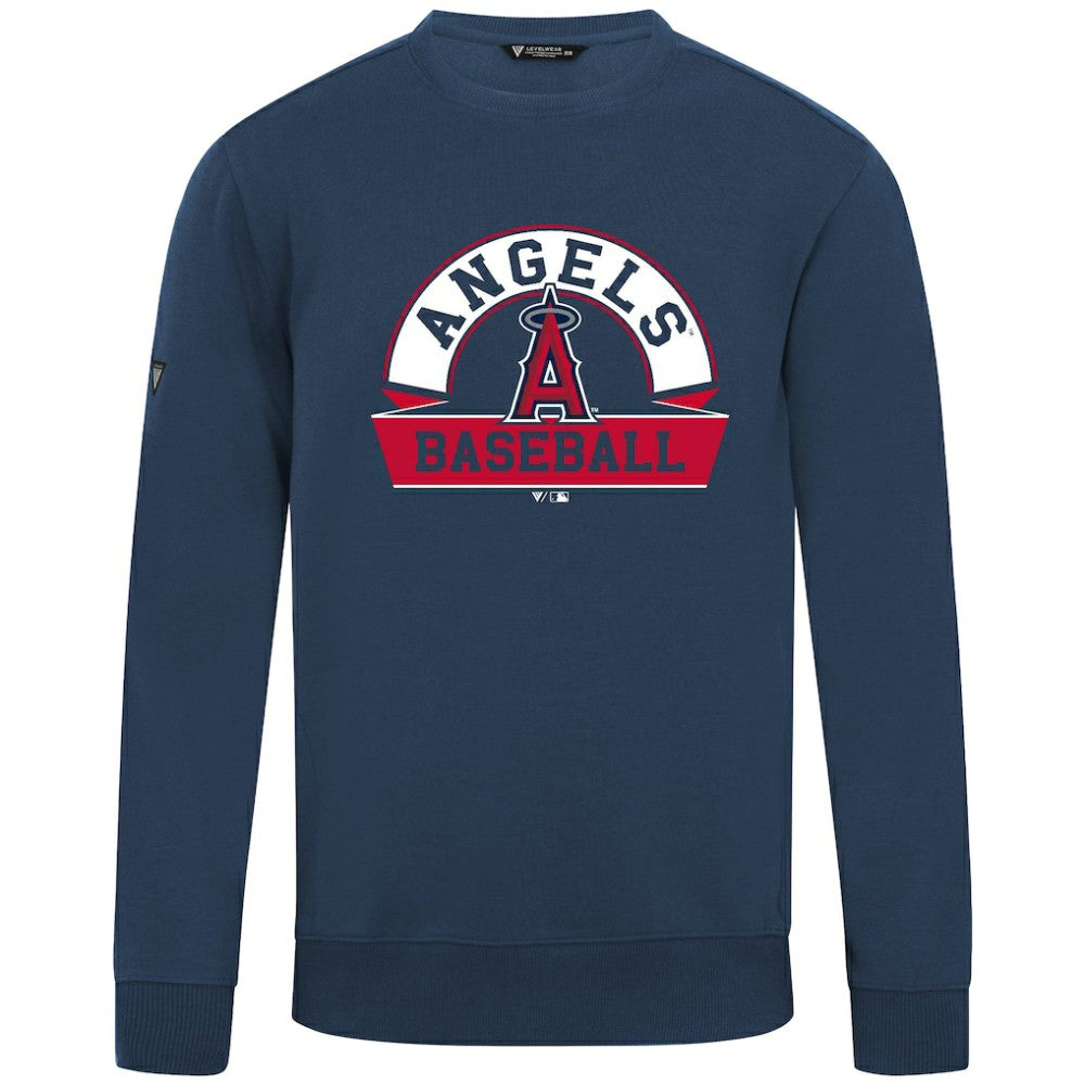 Los Angeles Angels Levelwear Zane Banner Arch Sweatshirt - MLB Sweatshirts