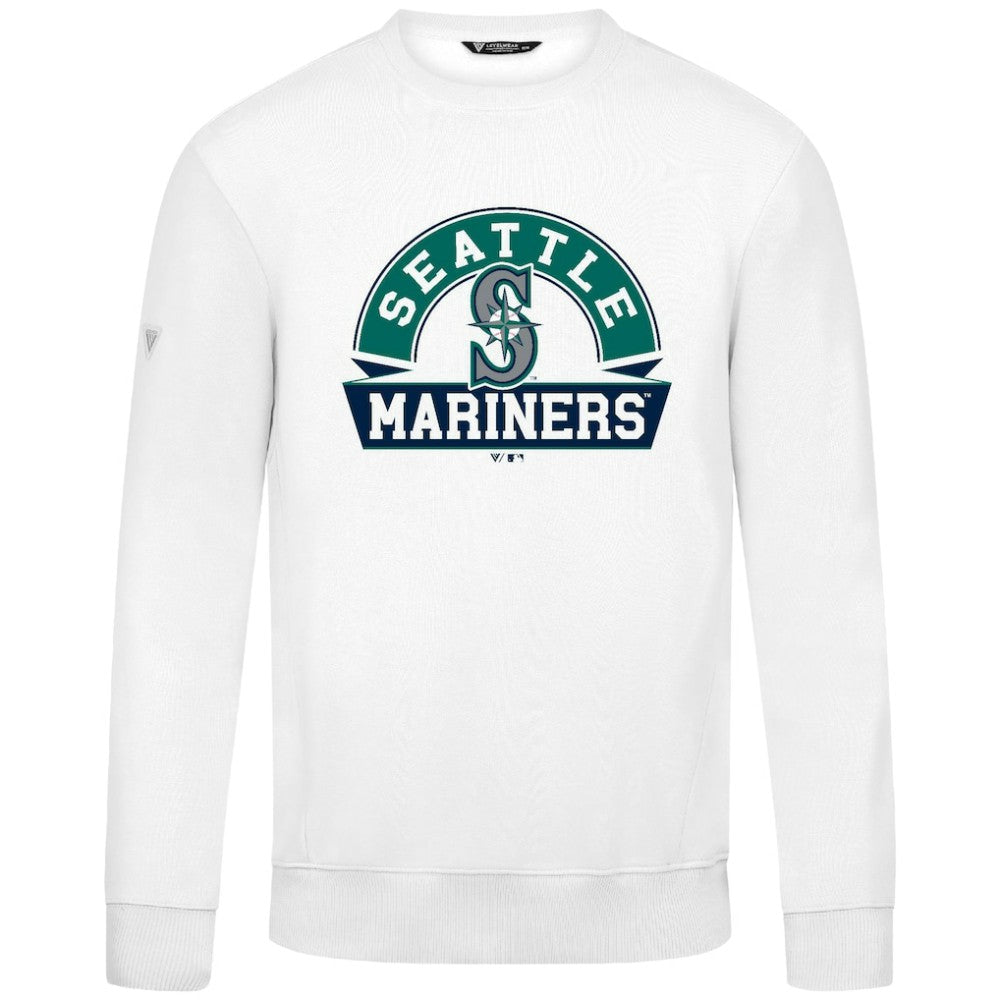 Seattle Mariners Levelwear Zane Banner Arch Sweatshirt - MLB Sweatshirts
