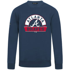 Atlanta Braves Levelwear Zane Banner Arch Sweatshirt - MLB Sweatshirts