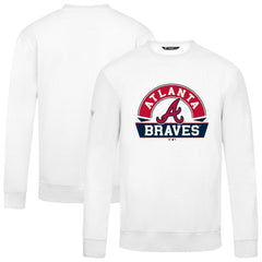 Atlanta Braves Levelwear Zane Banner Arch Sweatshirt - MLB Sweatshirts