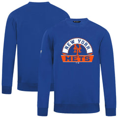 New York Mets Levelwear Zane Banner Arch Sweatshirt - MLB Sweatshirts