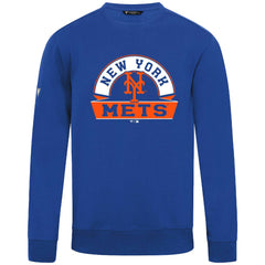 New York Mets Levelwear Zane Banner Arch Sweatshirt - MLB Sweatshirts
