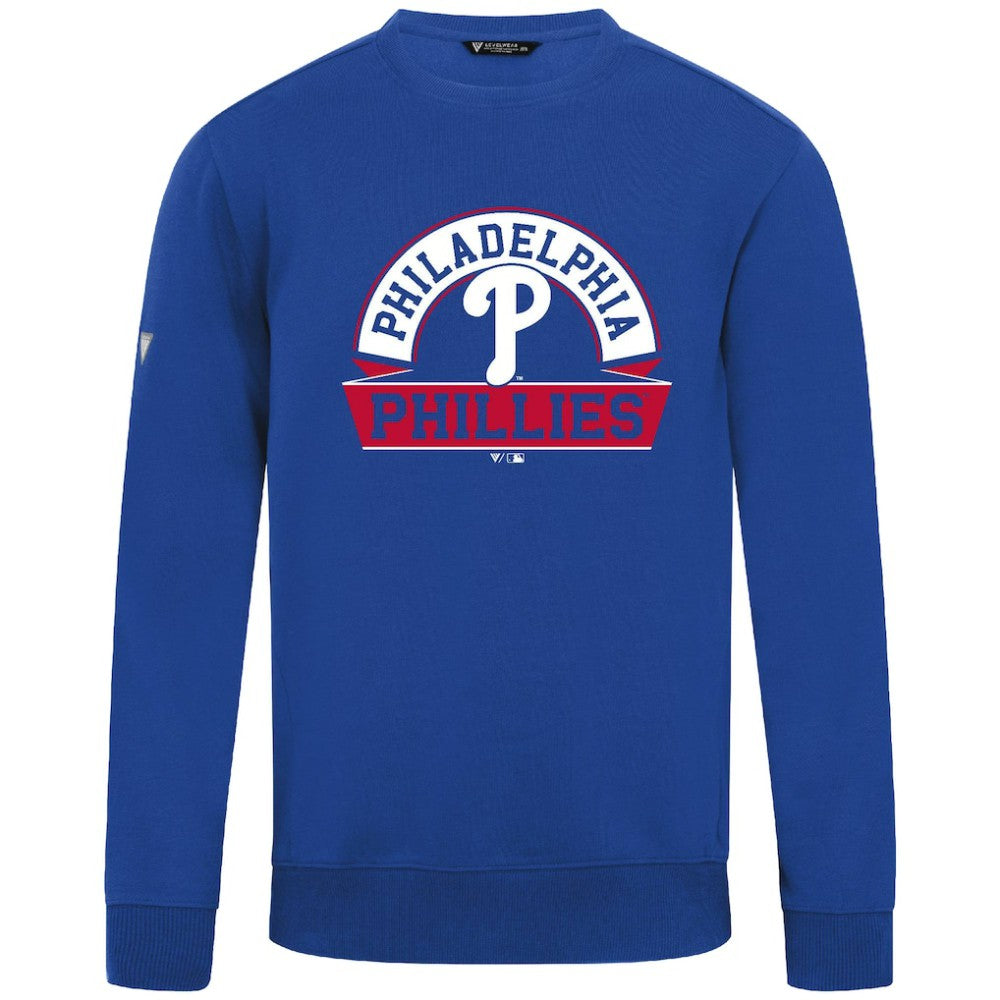 Philadelphia Phillies Levelwear Zane Banner Arch Sweatshirt - MLB Sweatshirts