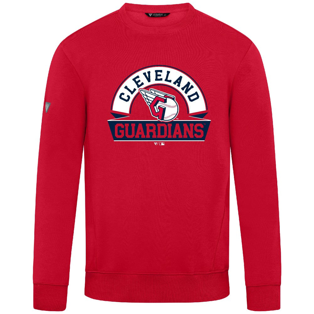 Cleveland Guardians Levelwear Zane Banner Arch Sweatshirt - MLB Sweatshirts