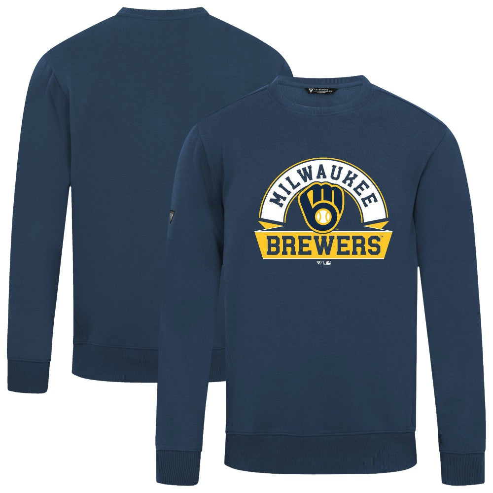 Milwaukee Brewers Levelwear Zane Banner Arch Sweatshirt - MLB Sweatshirts