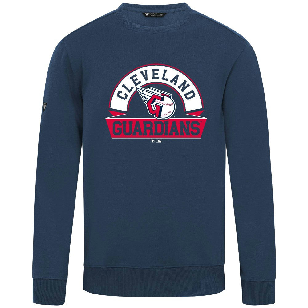 Cleveland Guardians Levelwear Zane Banner Arch Sweatshirt - MLB Sweatshirts
