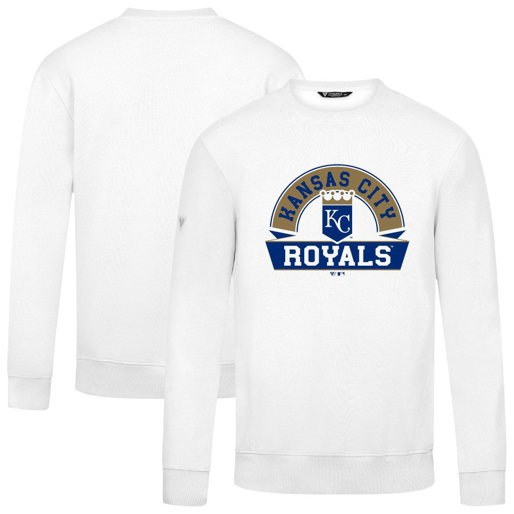 Kansas City Royals Levelwear Zane Banner Arch Sweatshirt - MLB Sweatshirts