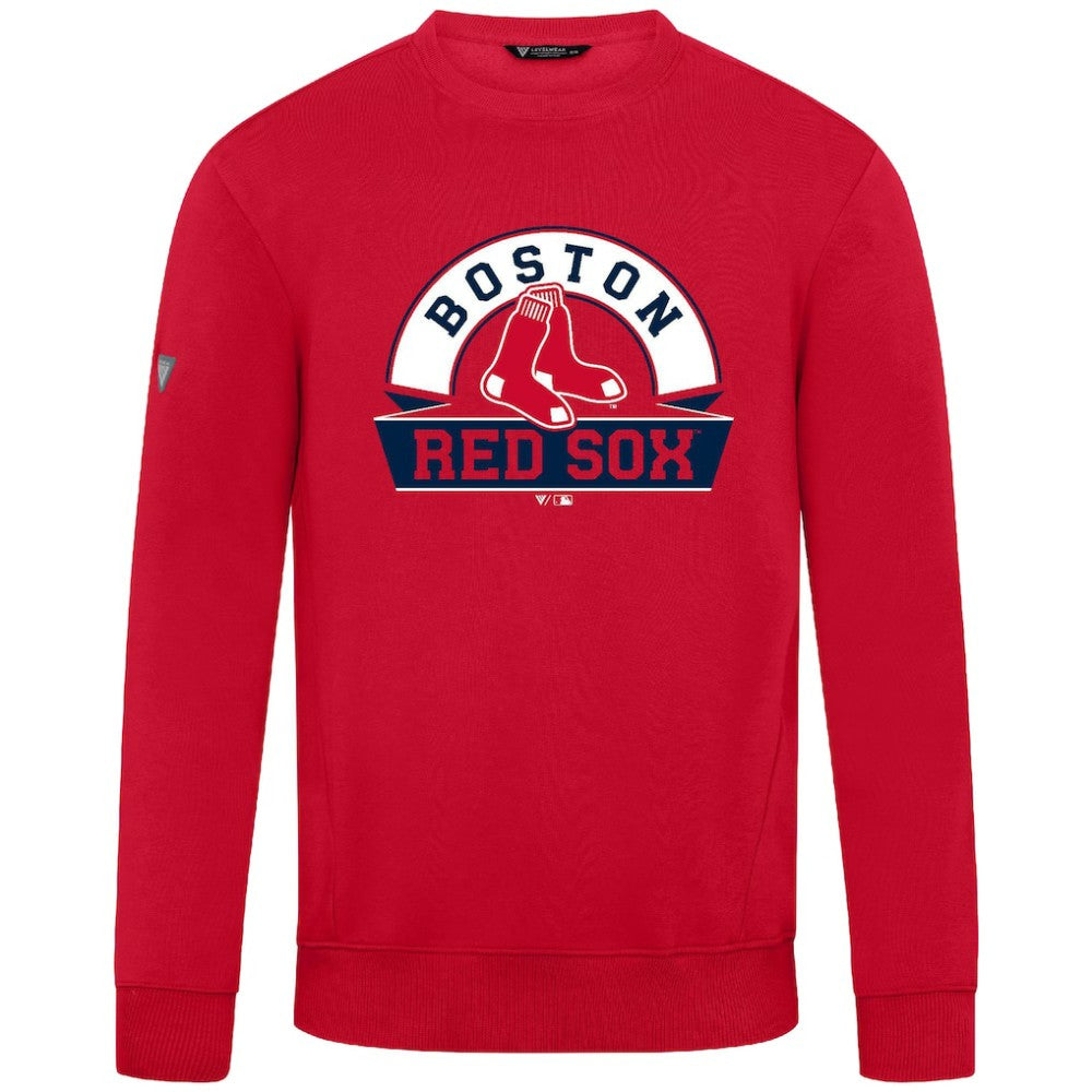Boston Red Sox Levelwear Zane Banner Arch Sweatshirt - MLB Sweatshirts