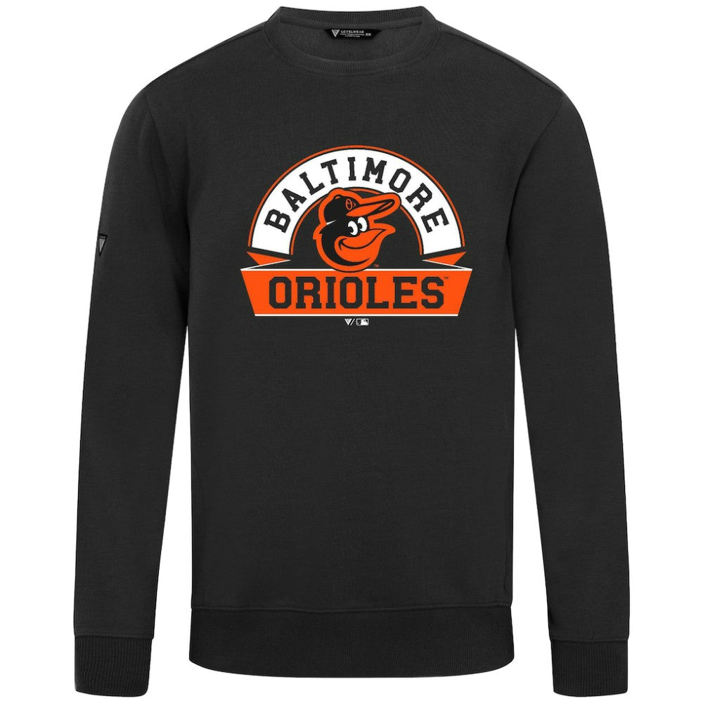 Baltimore Orioles Levelwear Zane Banner Arch Sweatshirt - MLB Sweatshirts