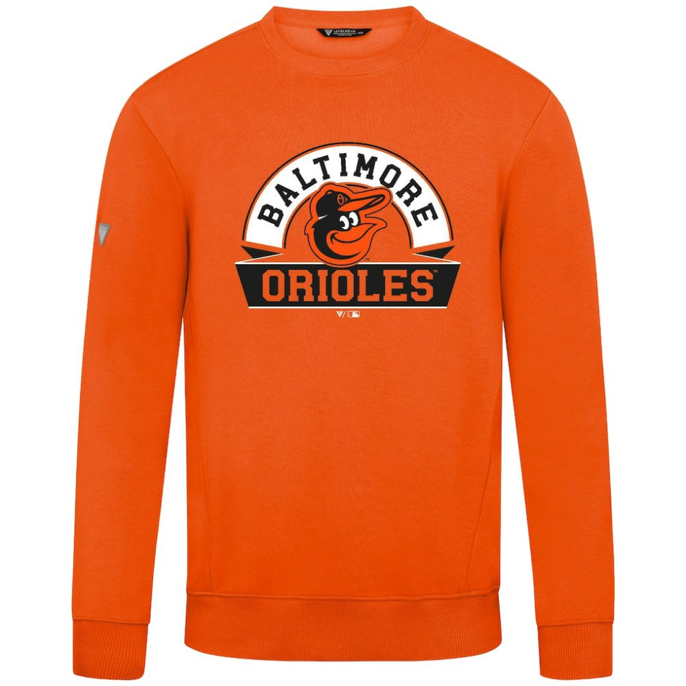 Baltimore Orioles Levelwear Zane Banner Arch Sweatshirt - MLB Sweatshirts