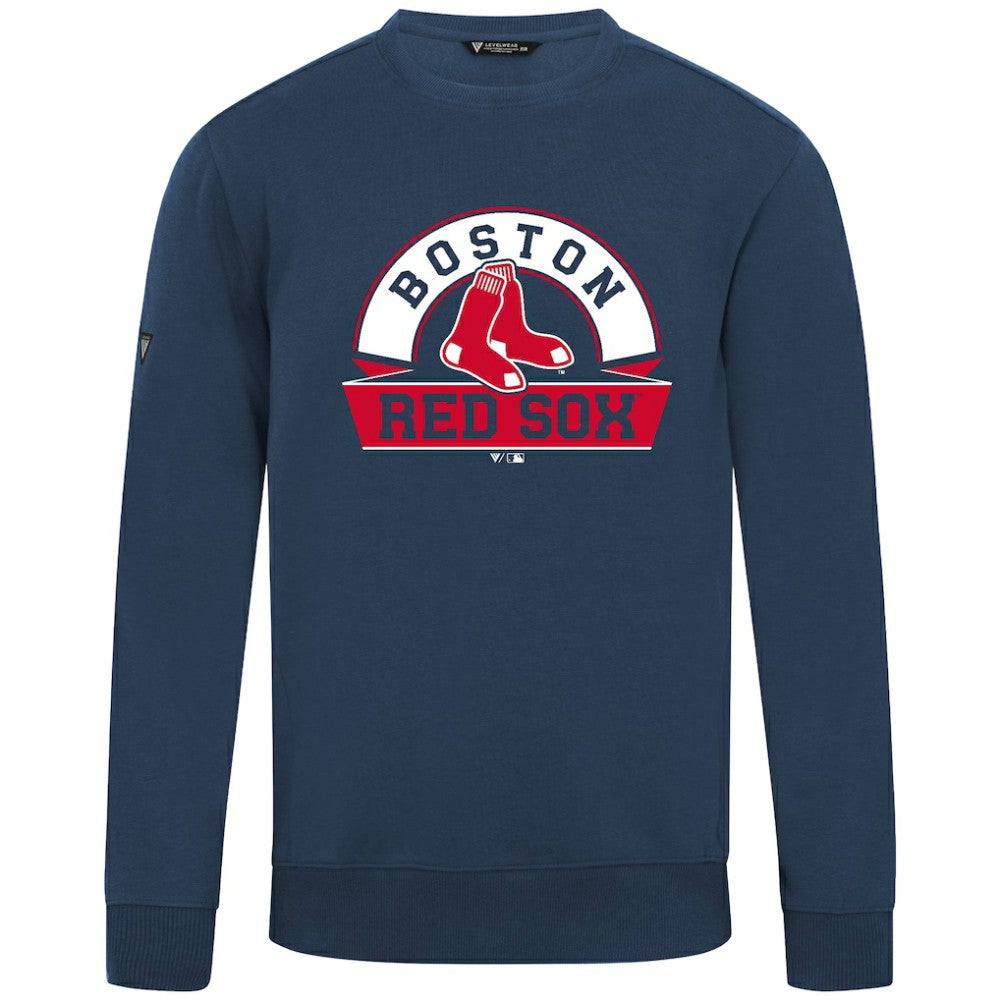 Boston Red Sox Levelwear Zane Banner Arch Sweatshirt - MLB Sweatshirts