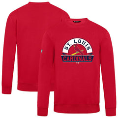 St. Louis Cardinals Levelwear Zane Banner Arch Sweatshirt - MLB Sweatshirts