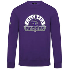 Colorado Rockies Levelwear Zane Banner Arch Sweatshirt - MLB Sweatshirts