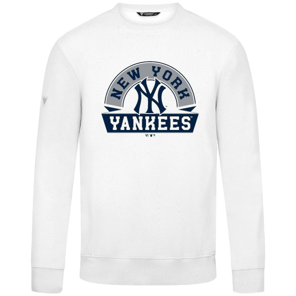 New York Yankees Levelwear Zane Banner Arch Sweatshirt - MLB Sweatshirts