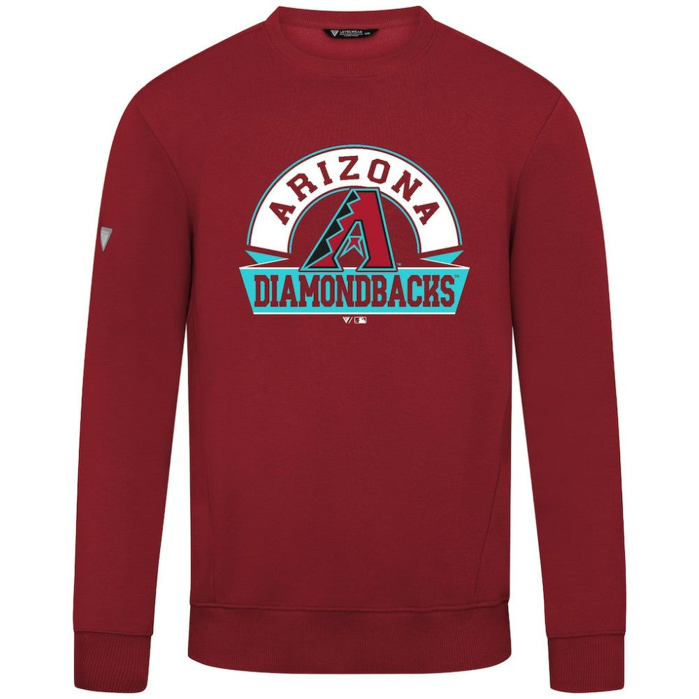 Arizona Diamondbacks Levelwear Zane Banner Arch Sweatshirt - MLB Sweatshirts