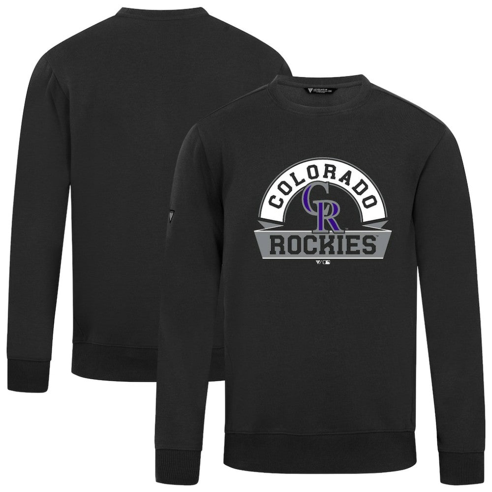 Colorado Rockies Levelwear Zane Banner Arch Sweatshirt - MLB Sweatshirts