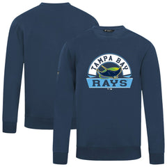 Tampa Bay Rays Levelwear Zane Banner Arch Sweatshirt - MLB Sweatshirts