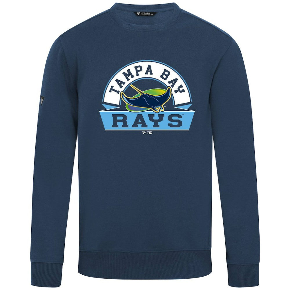 Tampa Bay Rays Levelwear Zane Banner Arch Sweatshirt - MLB Sweatshirts
