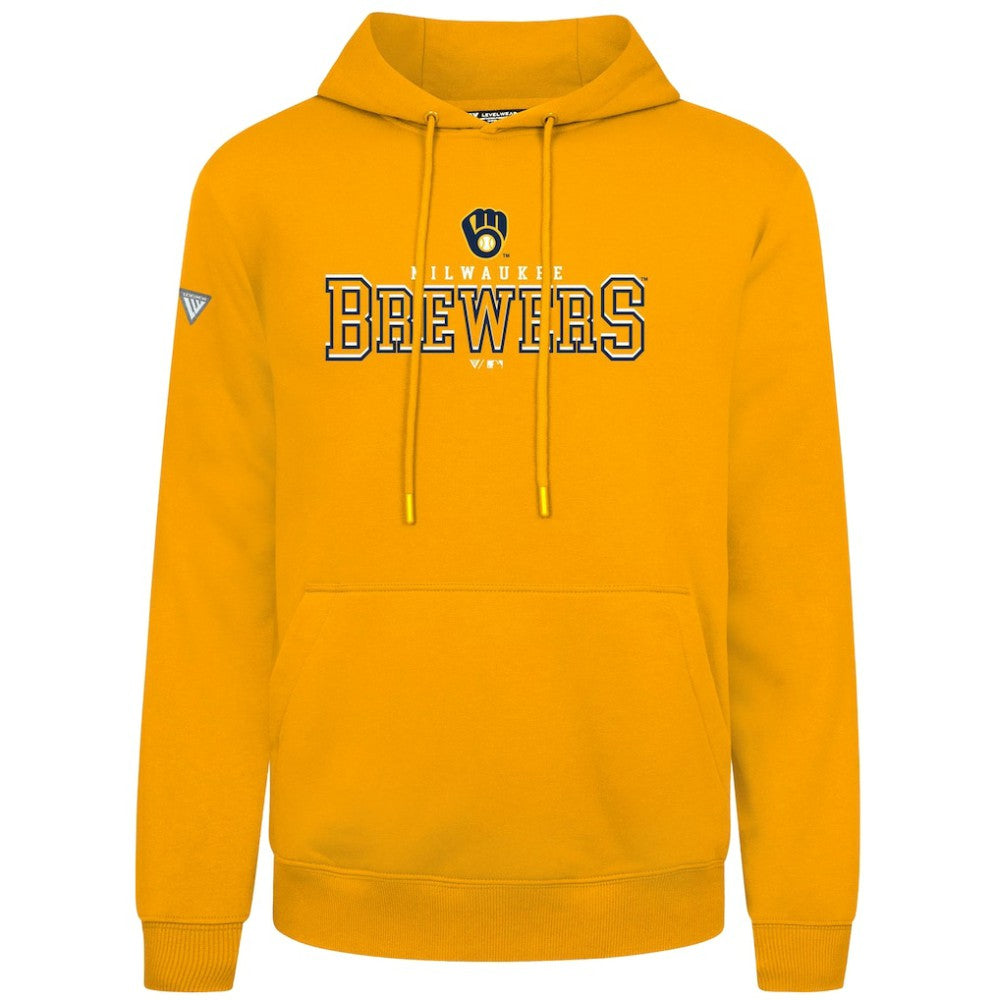 Milwaukee Brewers Levelwear Podium Journey Hoodie - MLB Hoodies